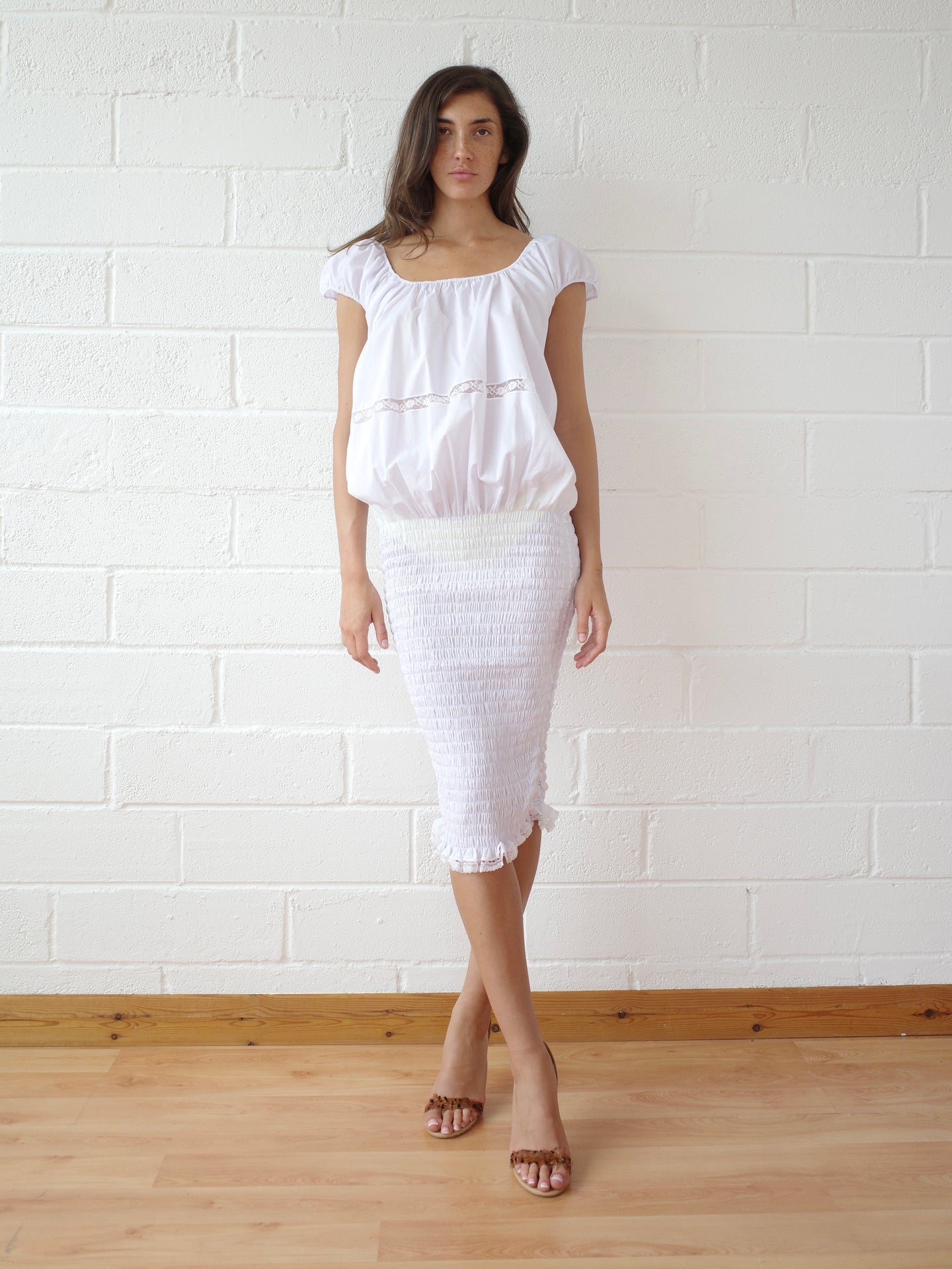 The Cotton Lawn Midi Dress