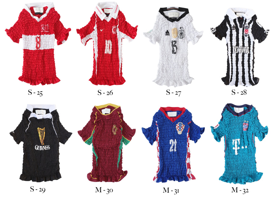 The Reconstituted Shirred Football Top