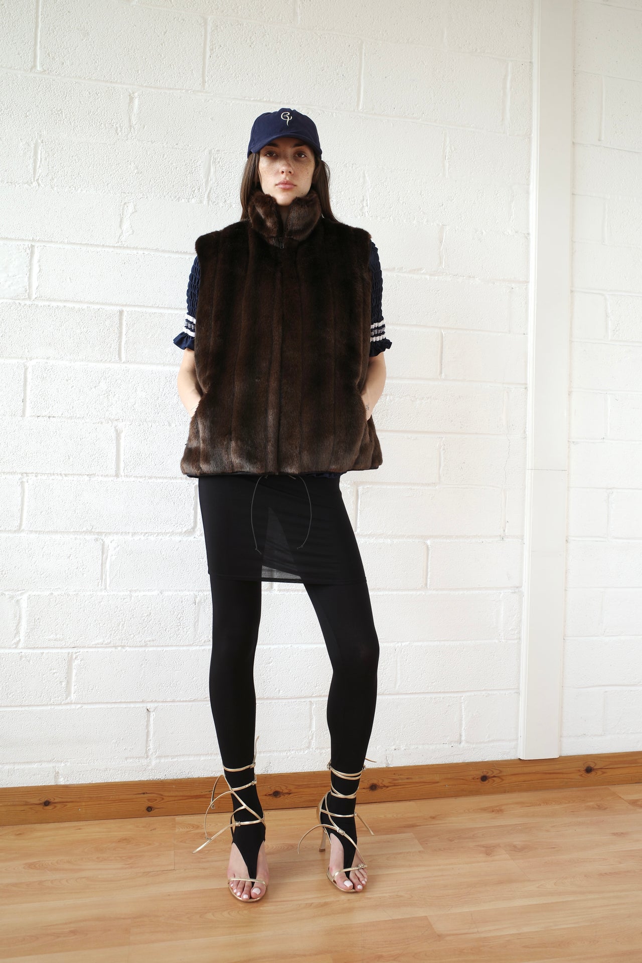 The Faux Mink Gilet