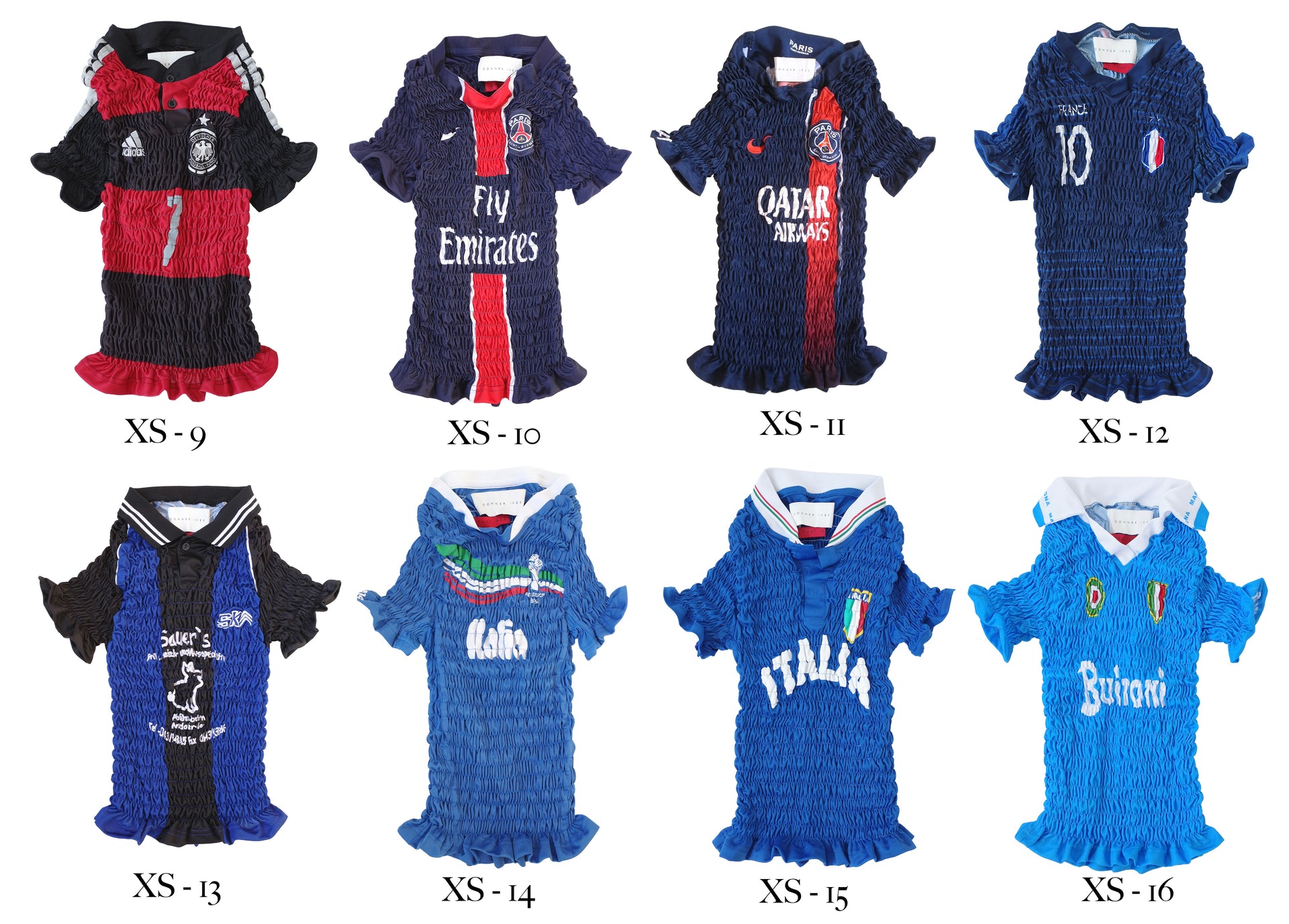 The Reconstituted Shirred Football Top