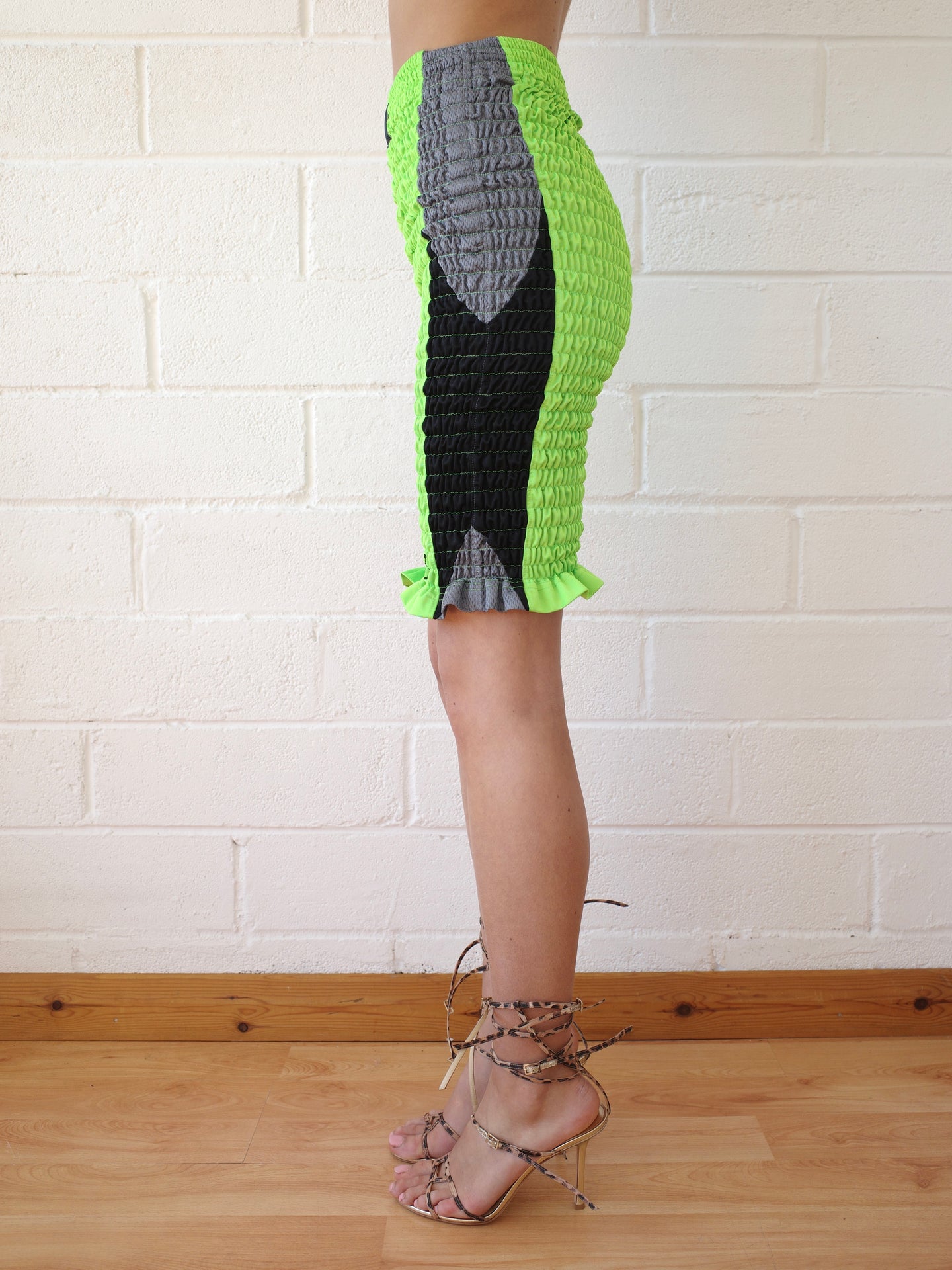 The Reconstituted Shirred Basketball Short