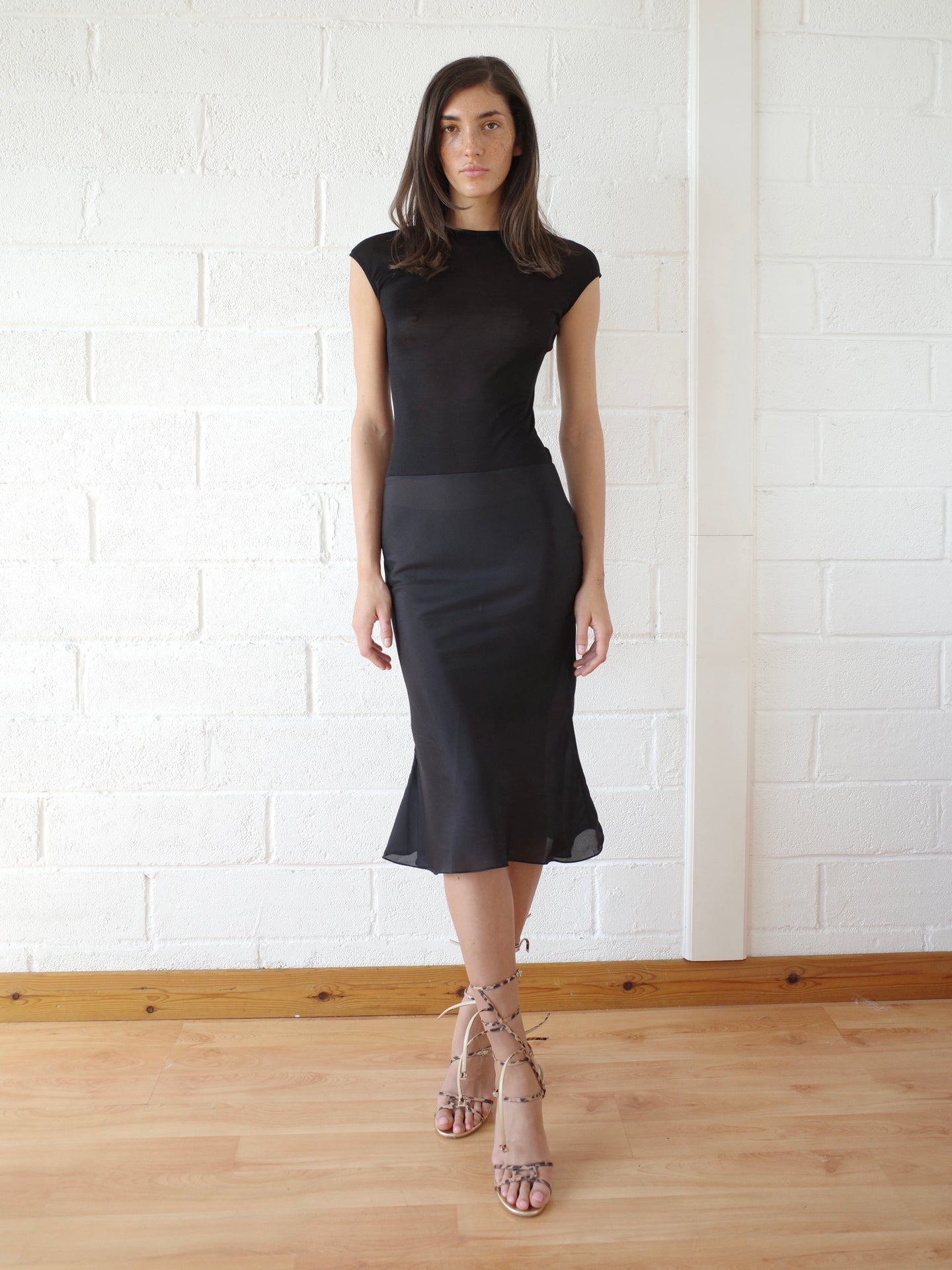 The P.S. Midi Dress - Black