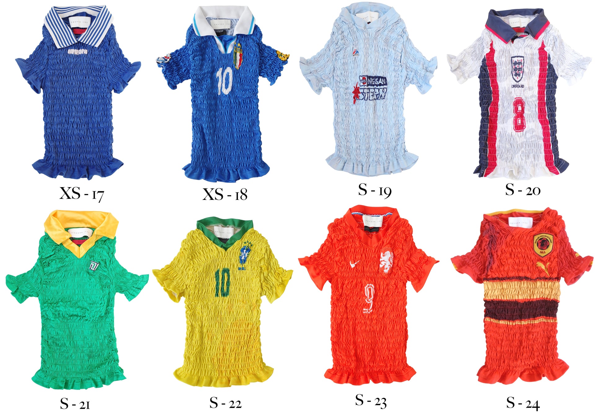 The Reconstituted Shirred Football Top