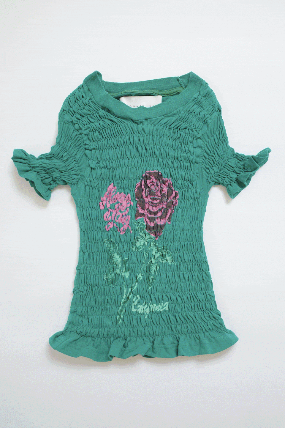 The Reconstituted Shirred T-shirt