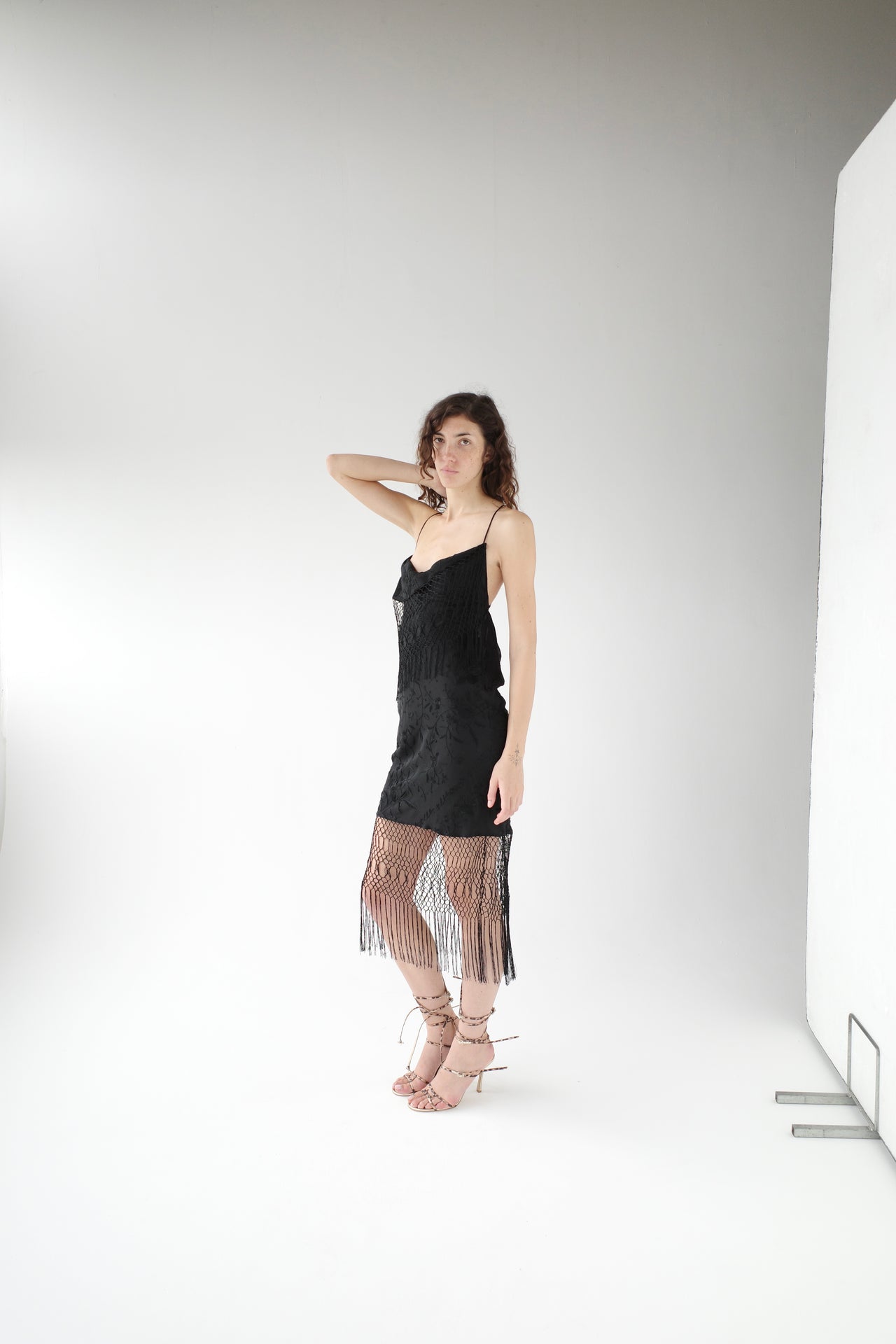 The Demi Couture Piano Shawl Mini Dress
