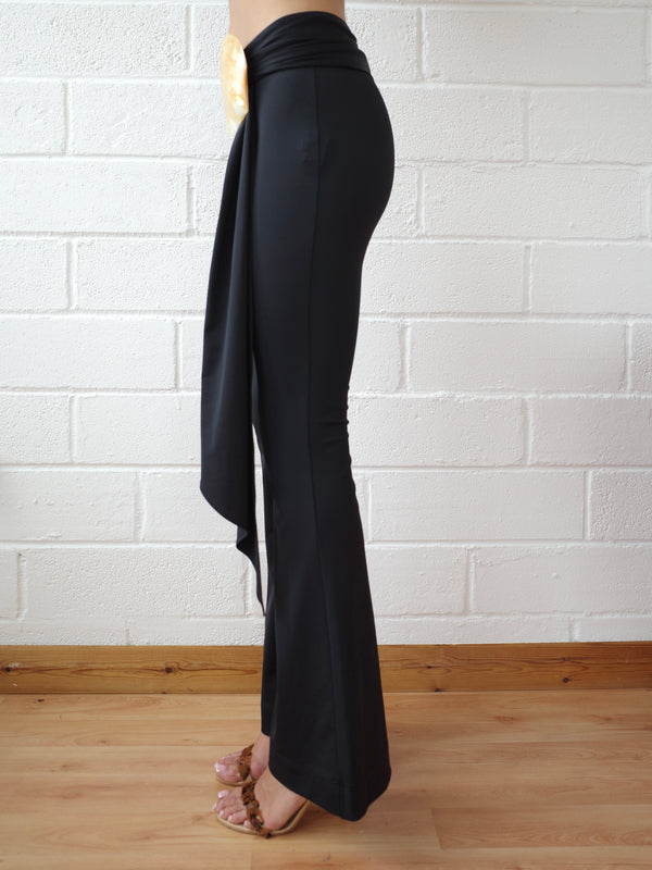 The Spandex Shell Sash Trouser