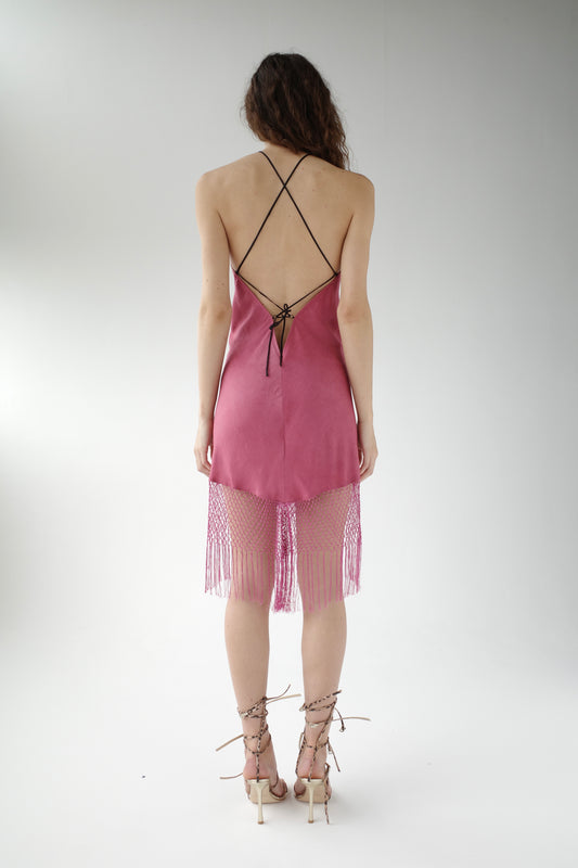 The Demi Couture Piano Shawl Mini Dress- Extra Small