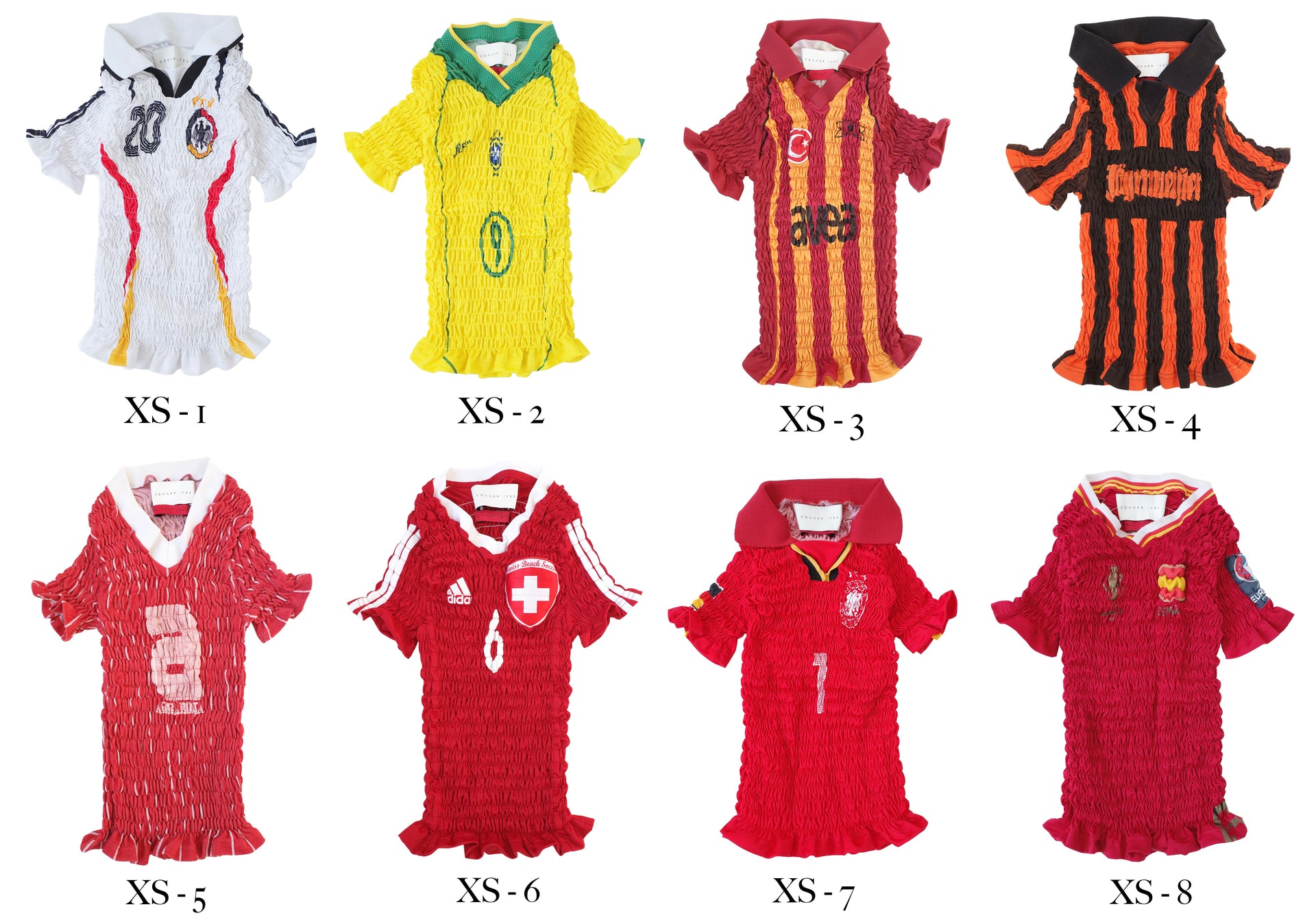 The Reconstituted Shirred Football Top