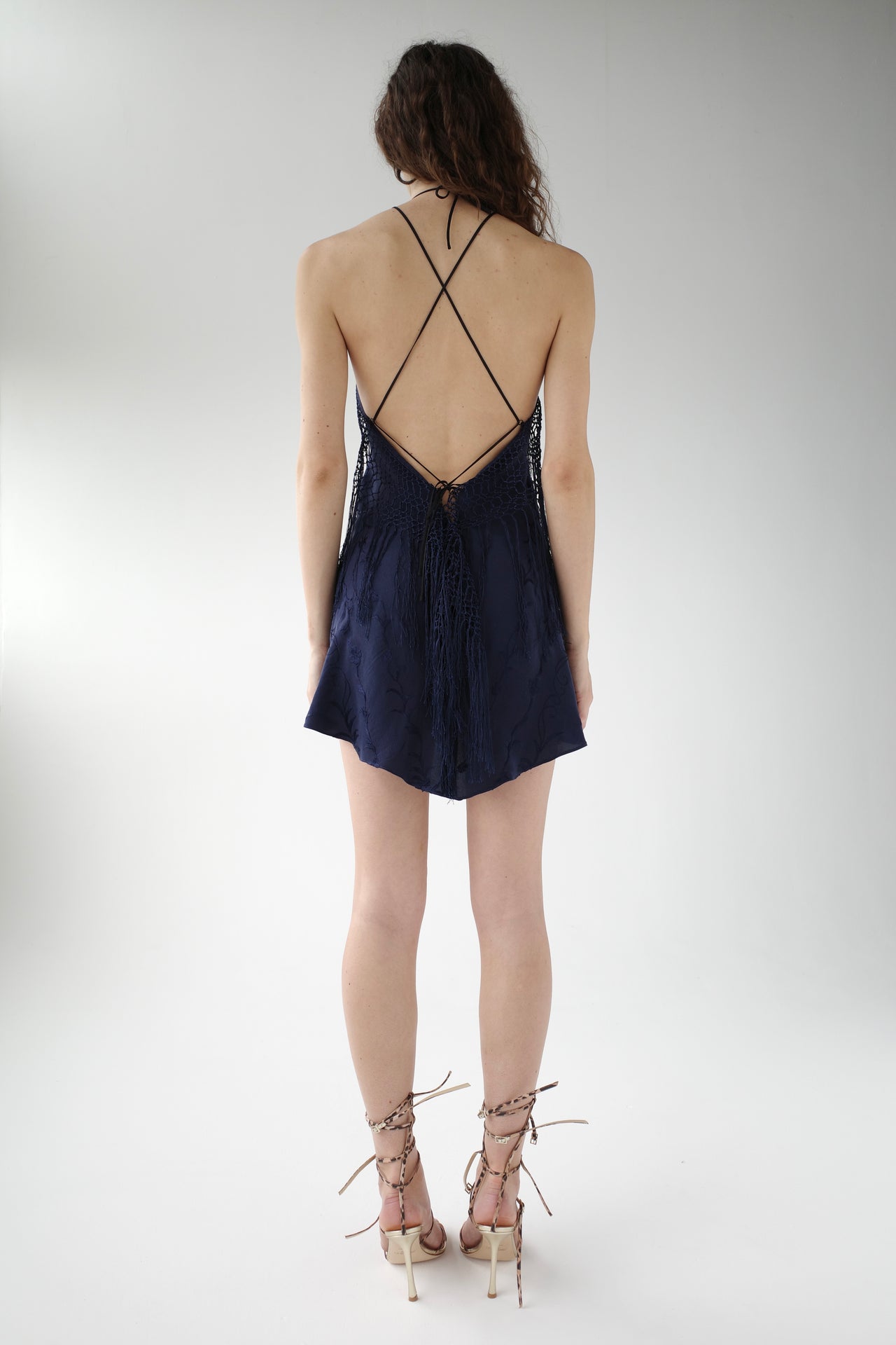 The Demi Couture Piano Shawl Mini Dress