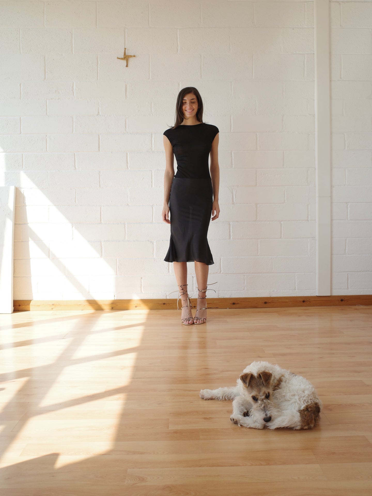 The P.S. Midi Dress - Black