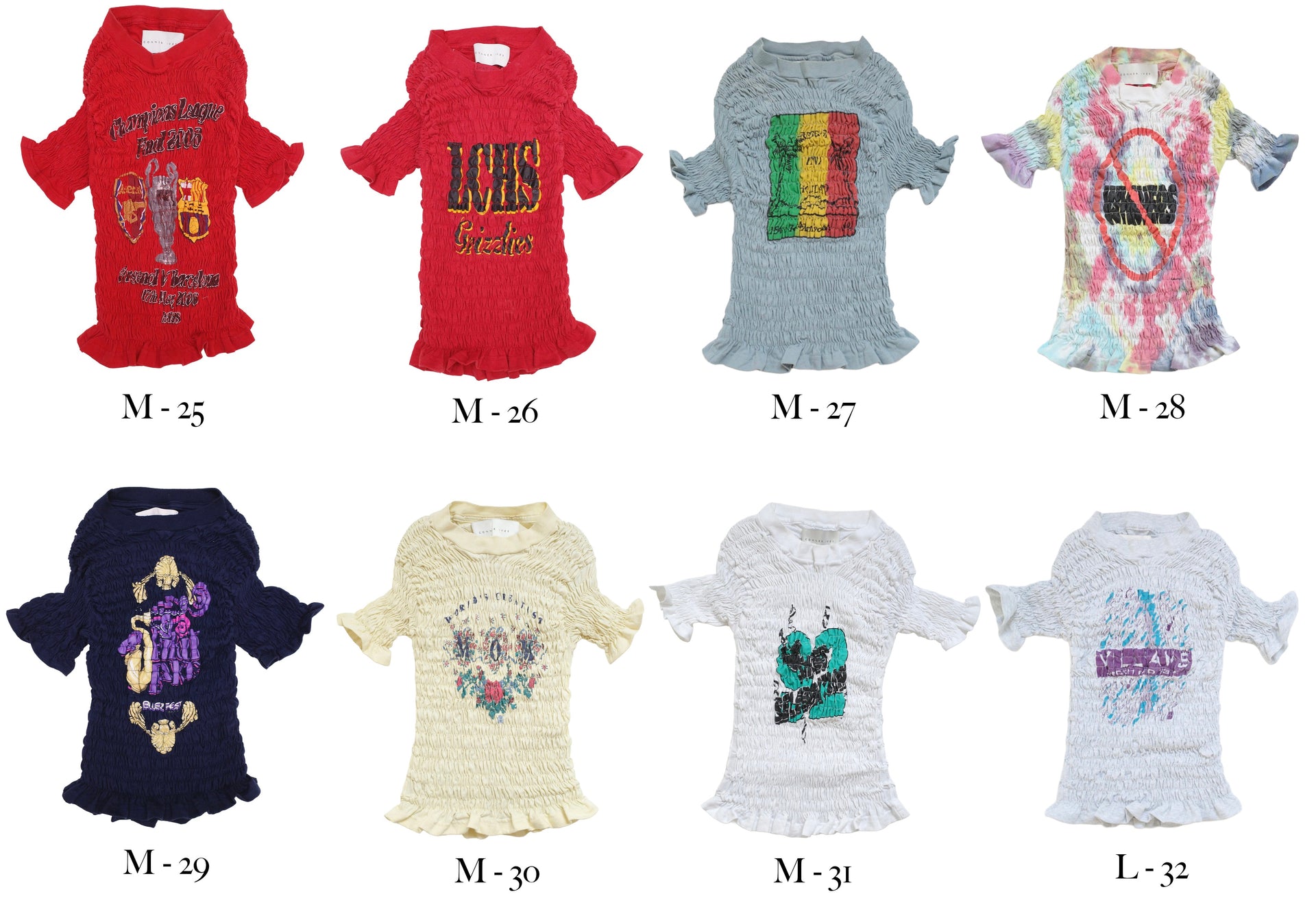 The Reconstituted Shirred T-shirt