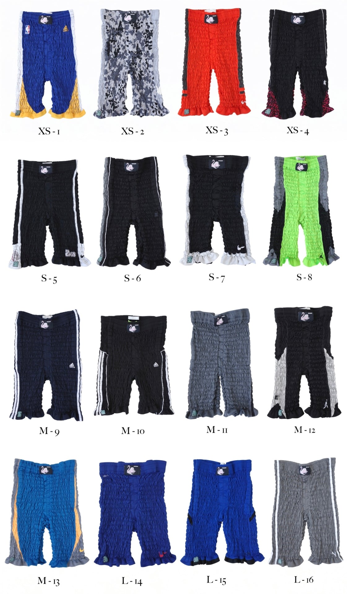 The Reconstituted Shirred Basketball Short