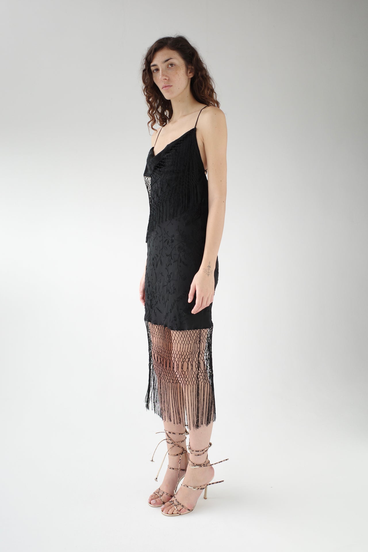The Demi Couture Piano Shawl Mini Dress