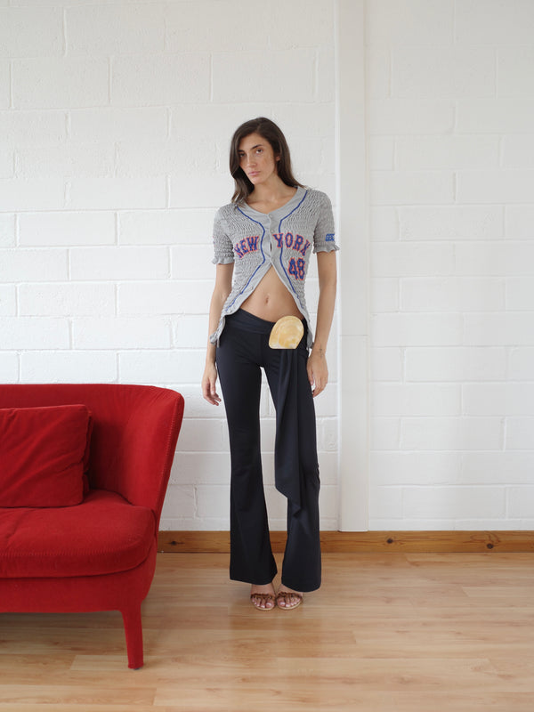 The Spandex Shell Sash Trouser
