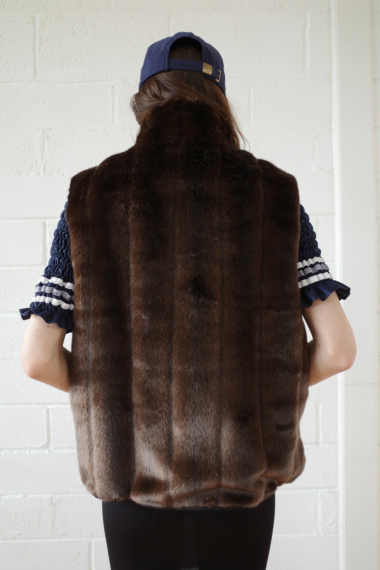 The Faux Mink Gilet