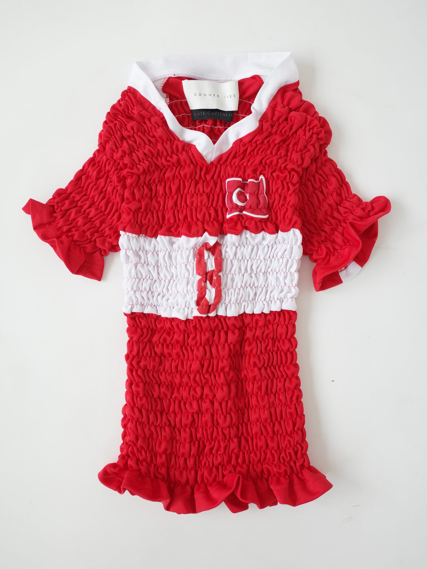 The Reconstituted Shirred Football Top