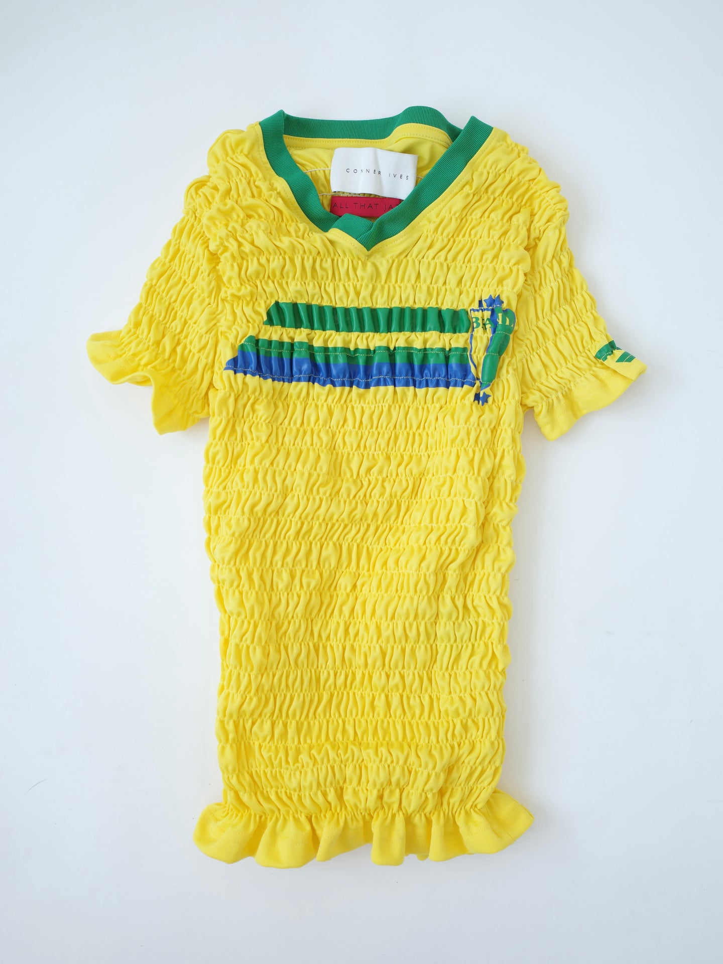 The Reconstituted Shirred Football Top