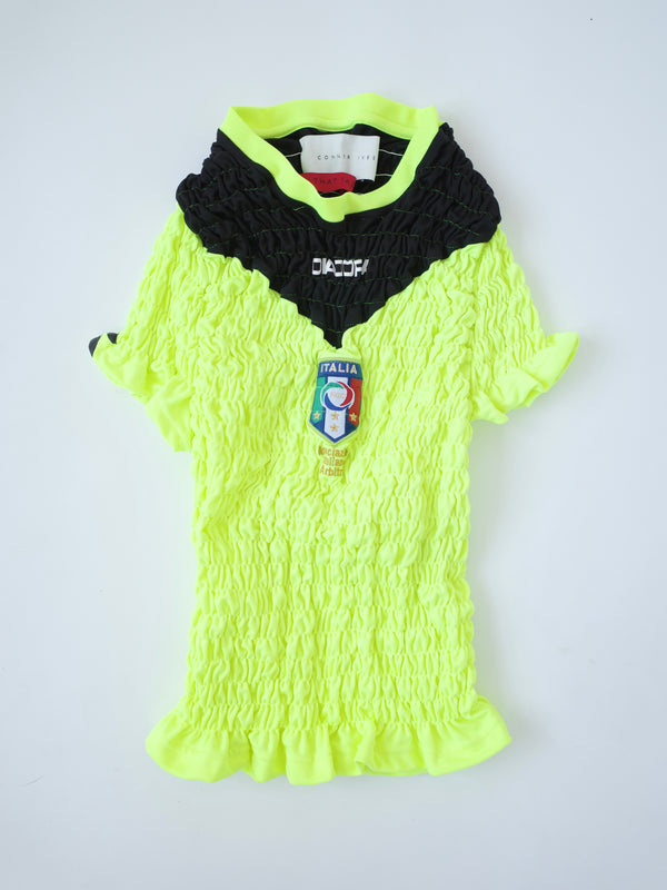 The Reconstituted Shirred Football Top