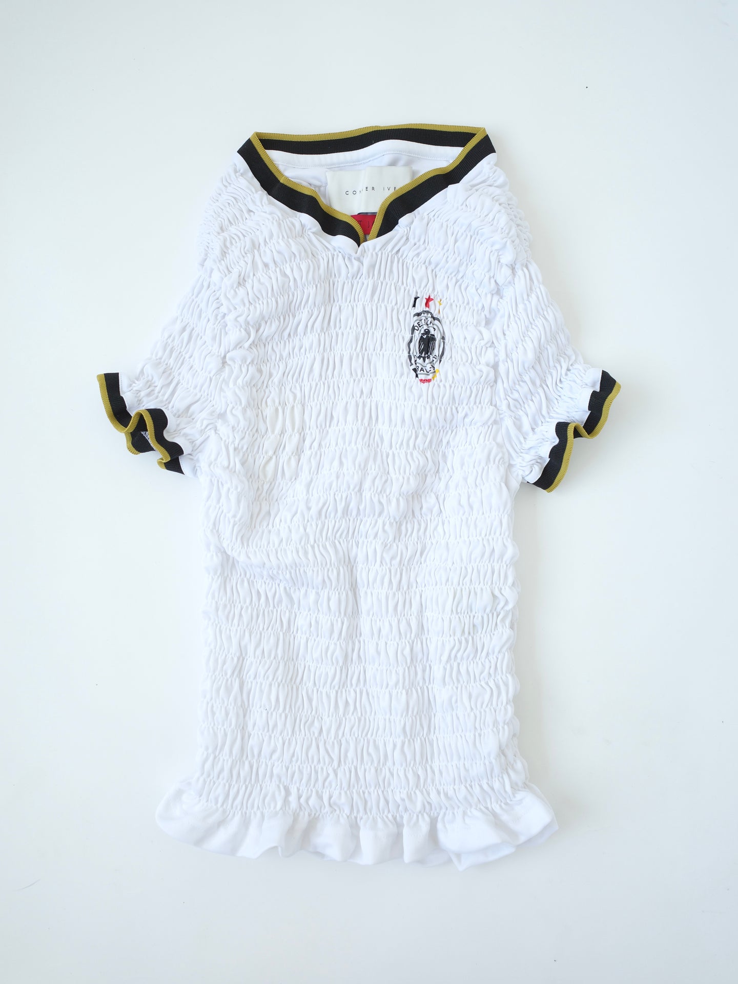 The Reconstituted Shirred Football Top