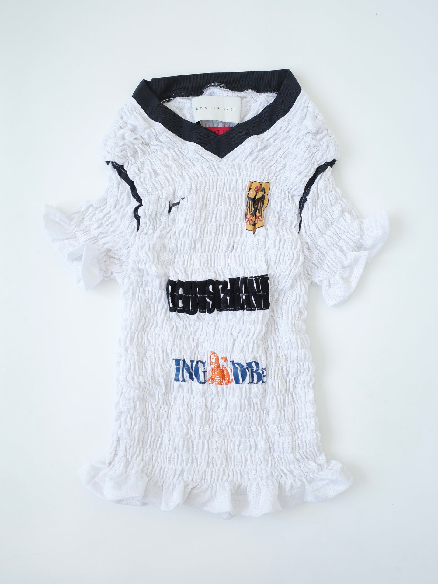 The Reconstituted Shirred Football Top