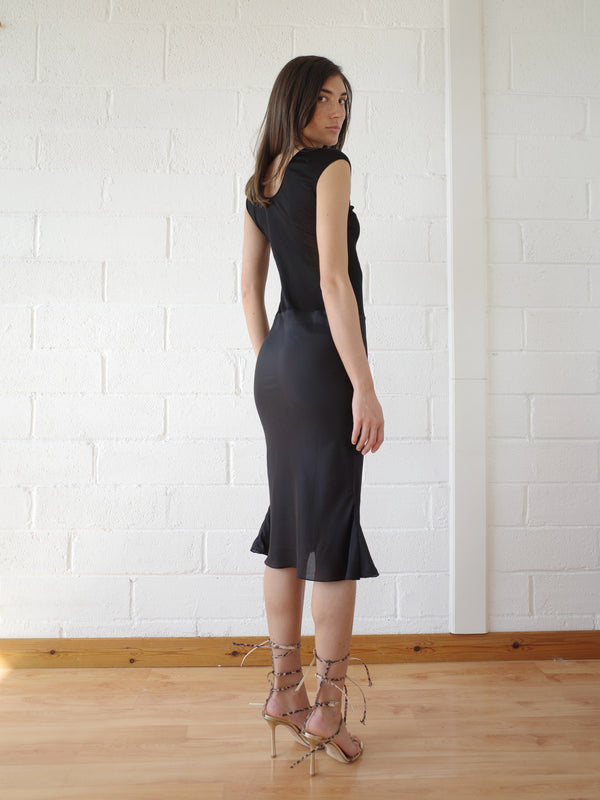 The P.S. Midi Dress - Black
