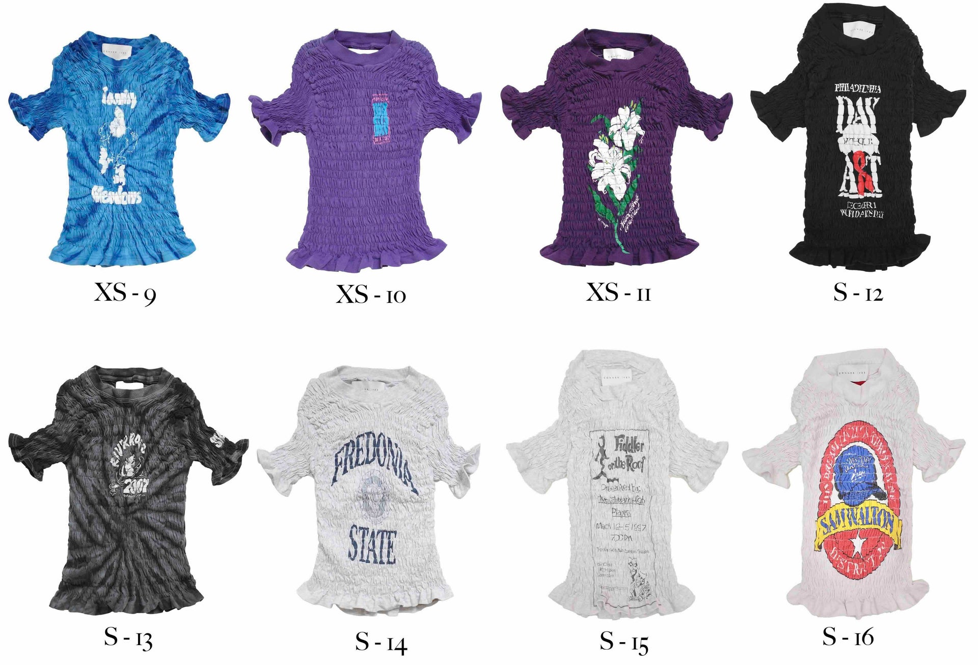 The Reconstituted Shirred T-shirt