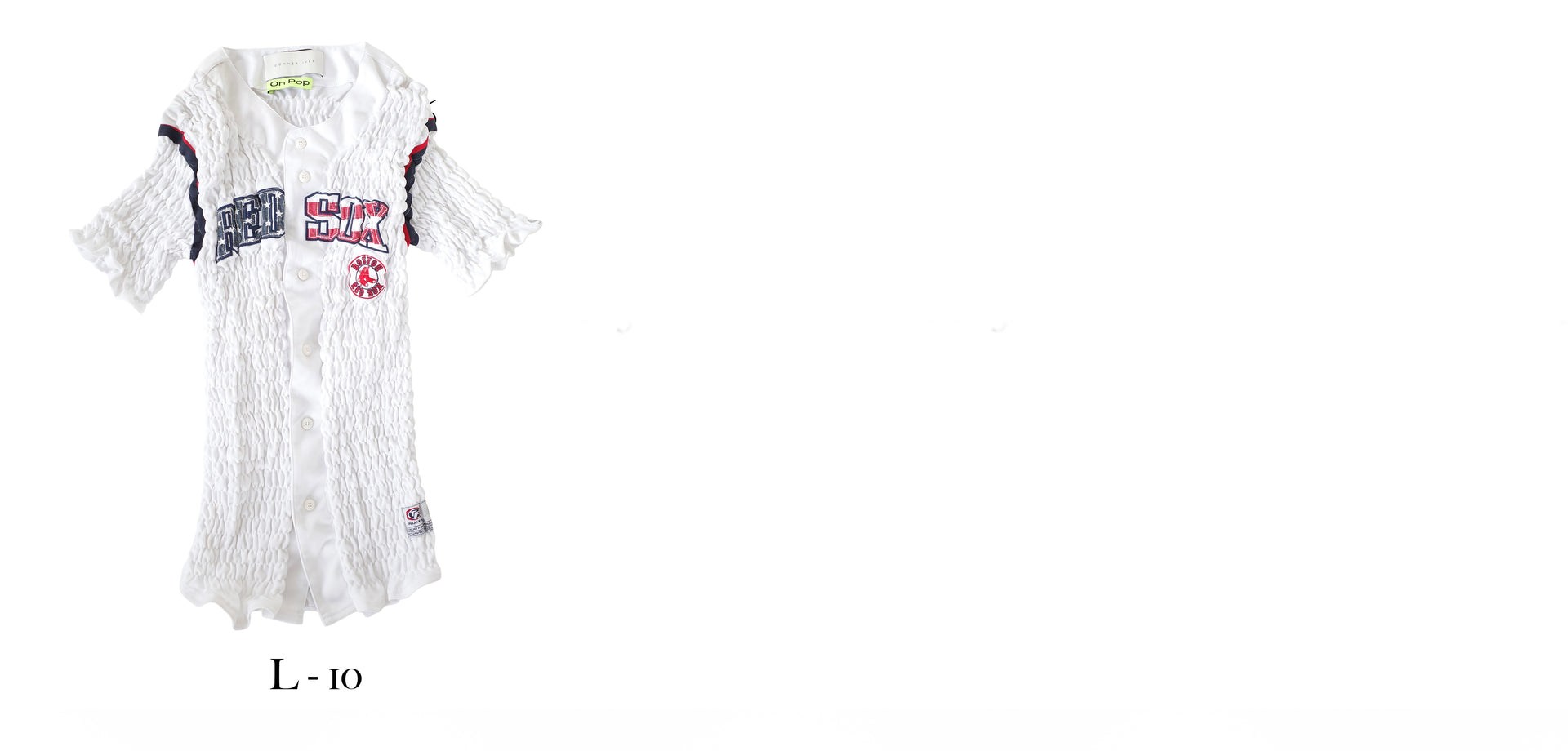 The Reconstituted Shirred Baseball Jersey