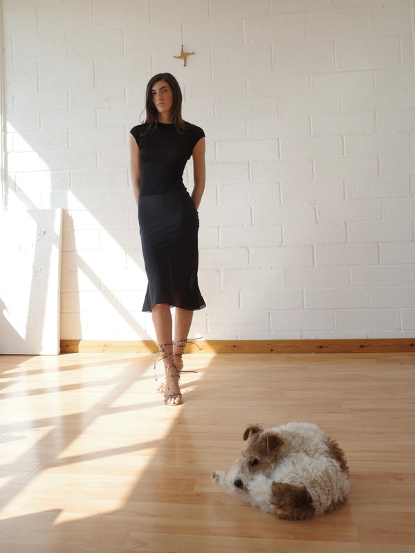 The P.S. Midi Dress - Black