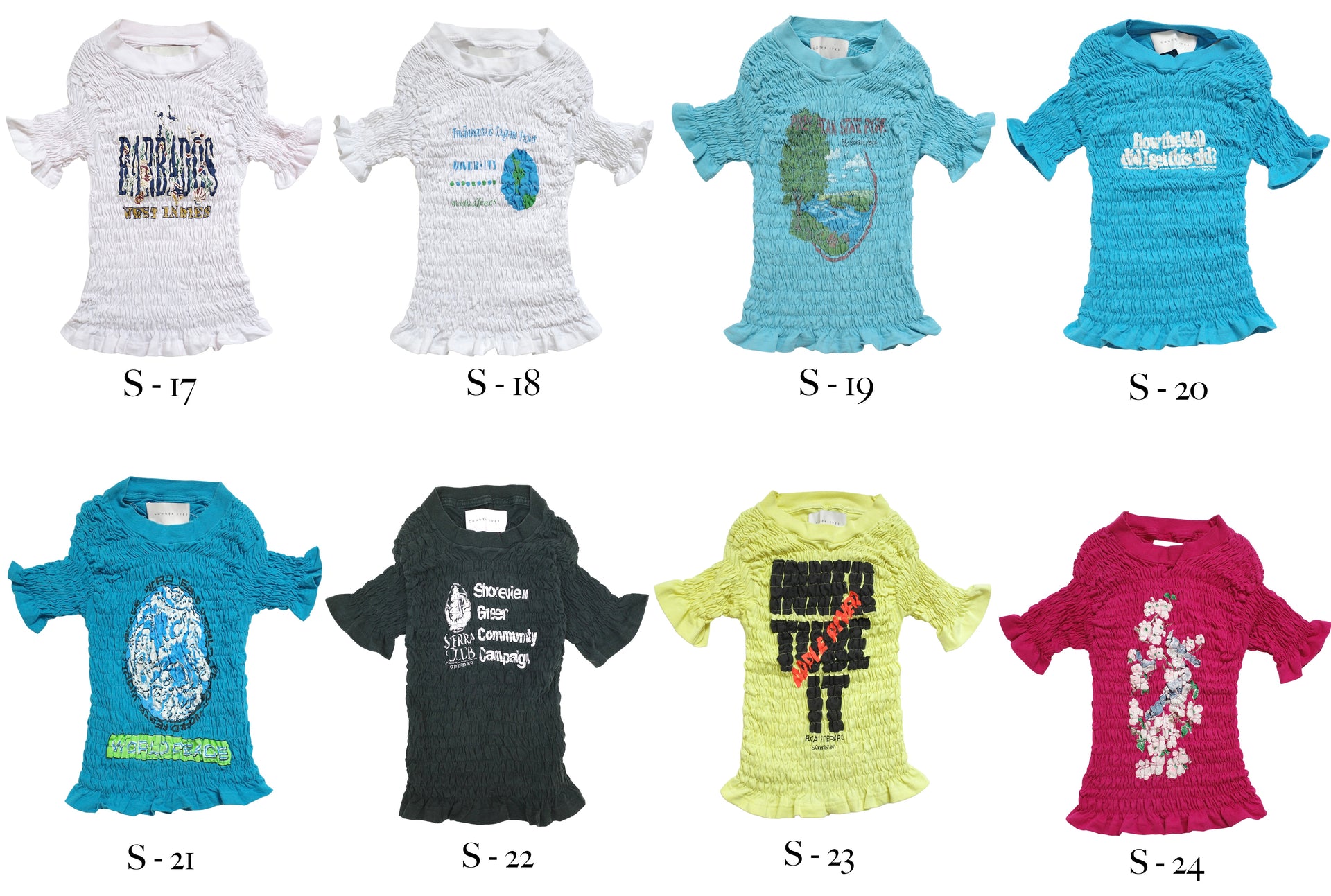 The Reconstituted Shirred T-shirt